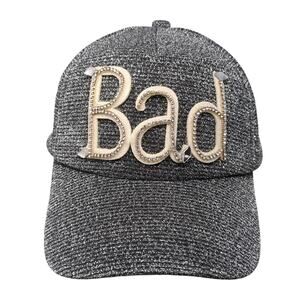 Bad Snapback Cap Multicolor One Size Adjustable Lightweight Rhinestone Karma